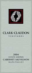Wine Label for Clark-Claudon Vineyards